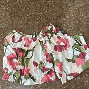 Vince tulip pants and shirt size small brand new